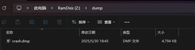 获取到的dump